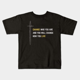 motivational quote Kids T-Shirt